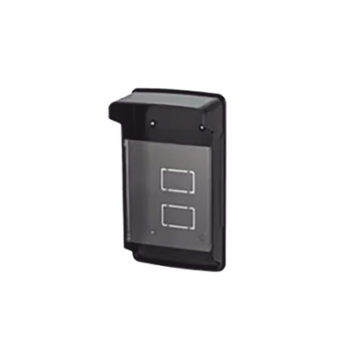 Carcasa Protectora Universal Color Negro con Tapadera de Acrílico / Medidas 245 × 143 × 83 mm / Compatible con Múltiples Modelos de Control de Acceso