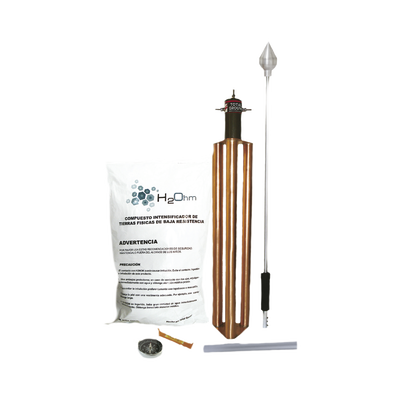 Pararrayos TOTAL GROUND KD-ALU-INOX