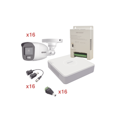 Videovigilancia  EPCOM KE1080PL/16BCA