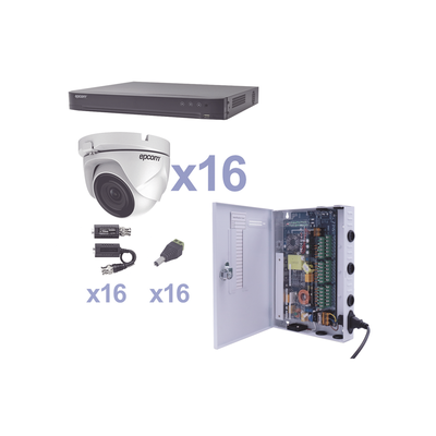 Videovigilancia EPCOM PROFESSIONAL KEVTX8T16EW