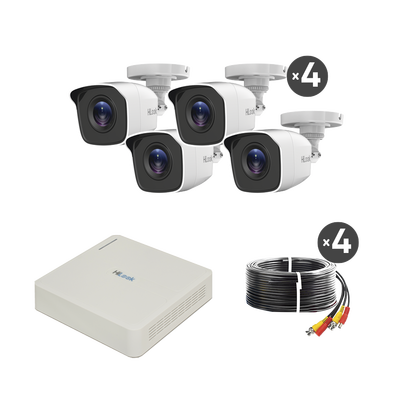 TurboHD de 4 Canales HiLook by HIKVISION KIT7204BM(C)