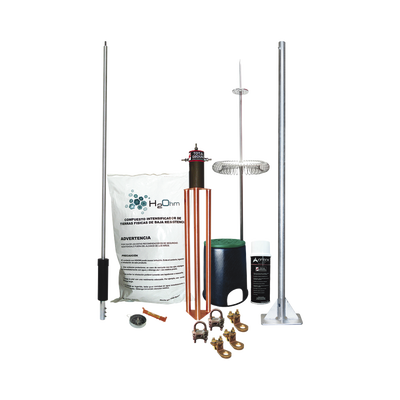 Pararrayos TOTAL GROUND KIT-MASTER-DIPOLOV2