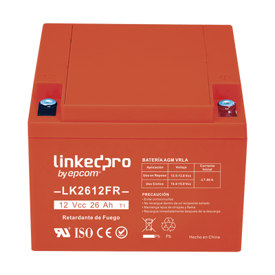 Baterías  LINKEDPRO BY EPCOM LK2612FR