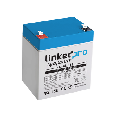 Baterías  LINKEDPRO BY EPCOM LK5.512