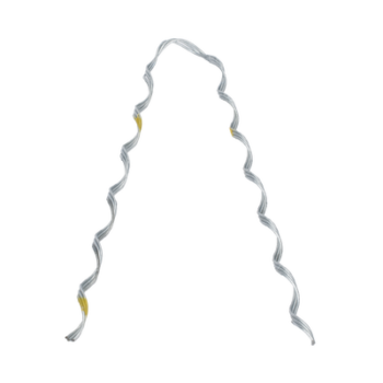 Remate Preformado de Acero Galvanizado para fibra Mini-ADSS diámetros 6 - 7 mm (Preformado con tecnología sin polvo abrasivo) Estructura de 3 Hilos