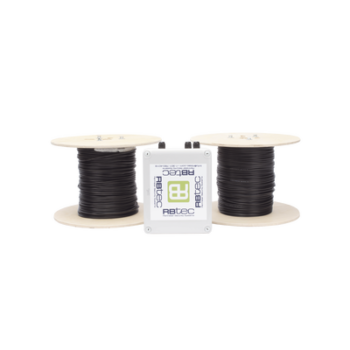 MICALERT Cable Sensor para Paredes, Rejas Rigidas o barandales / 2 zonas de 305 metros / 610 Metros de Protección Total/Tarjeta LPU400/Calibración via software