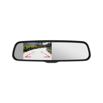 Espejo retrovisor con Pantalla LCD con atenuación automática cuenta con entradas de video duales
