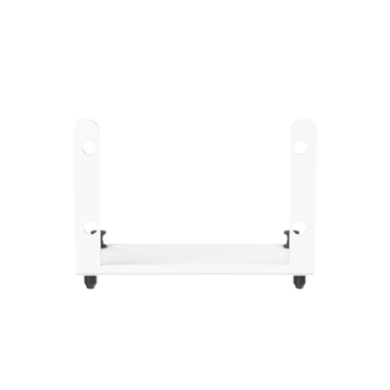 Soporte Para 2 Adaptadores de Fibra Óptica Opticom®, Para Uso con Gabinetes Multipropósito, de Instalación a Presión, Color Blanco