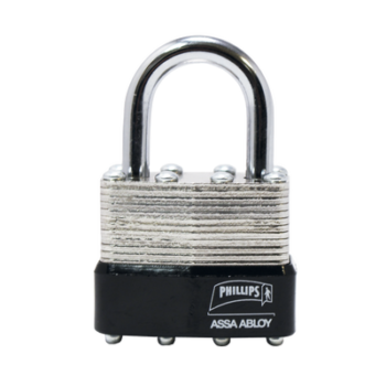 Candado Laminado 40 / Llave Master con 4 Pernos de Combinación /Posee Doble Cerrojo para brindar Mayor Seguridad.