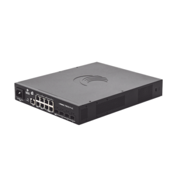 Switch cnMatrix TX1012-AC-P PoE Ideal para WISP / 8 Puertos Gigabit PoE + 4 SFP+ / PoE Budget 200W /Capa 2 y Capa 3 / Gestión Gratuita Desde la Nube