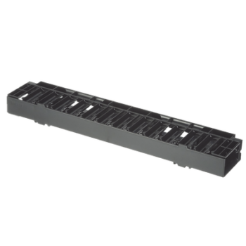 Organizador de Cables Horizontal NetManager, Sencillo (Solo Frontal), Para Rack de 19in, 1UR