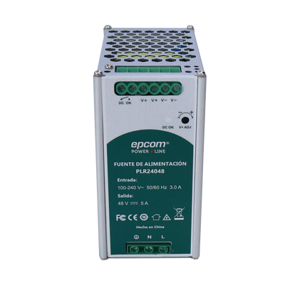 Fuentes de Uso Industrial / Riel DIN EPCOM POWERLINE PLR-240-48