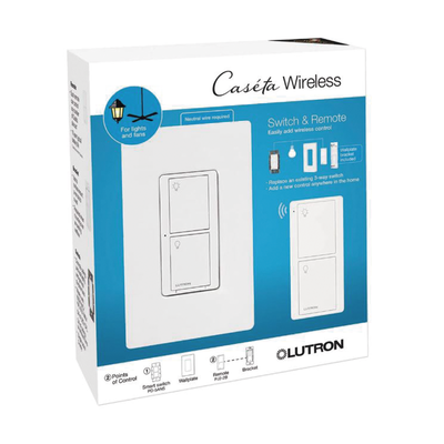 Lutron Caseta Wireless  LUTRON CASETA WIRELESS PPKG1WSWH