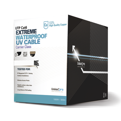 Categoría 6  LINKEDPRO BY EPCOM PRO-CAT-6-EXT-LITEW