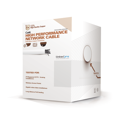 Videovigilancia  LINKEDPRO BY EPCOM PRO-CAT-6-PLUS-W/500