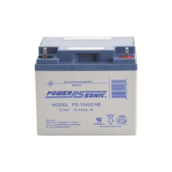 Batería 12V, 40AH, Para Respaldo, Tecnologías AGM/VRLA, 5 Años Vida Útil, Terminales NB, Reconocida UL