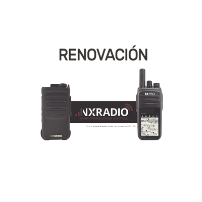 Radiocomunicación  NXRADIO RENOVACIONNXRADIOTERMINAL