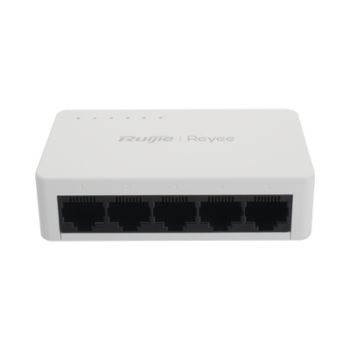 Switch no administrable, Visible en la Topología de la Nube, 5 puertos 10/100 Mbps