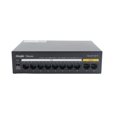 Switches PoE  RUIJIE RG-ES110F-P