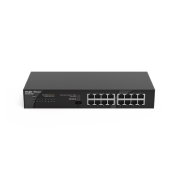 Switch no administrable, Visible en la Topología en la Nube, con 16 puertos Gigabit