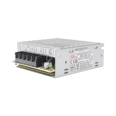 Fuentes de Uso Industrial / Riel DIN MEANWELL RS-50-12