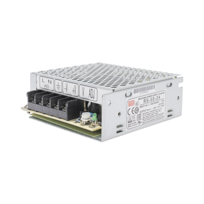 Fuentes de Uso Industrial / Riel DIN MEANWELL RS-50-24