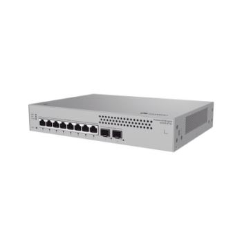 Switch de Acceso eKit Administrable Capa 2 / 8 Puertos Gigabit / 2 Puertos SFP 1-2.5 Gbps / Gestión Gratuita desde la Nube / Libre de Licenciamiento