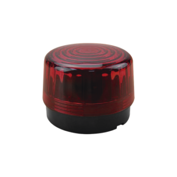 Luz Estroboscópica LED (55) / Patrones de Parpadeo Ajustables / 8 Patrones / Batería de Respaldo / 12-24 Vcc/Vca / Resistente al Clima IP66/IP55