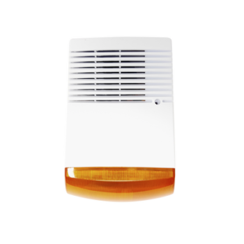 Sirena Estrobo para Exterior / 120 dB / IP65 / Luz Intermitente / Anti-Sabotaje