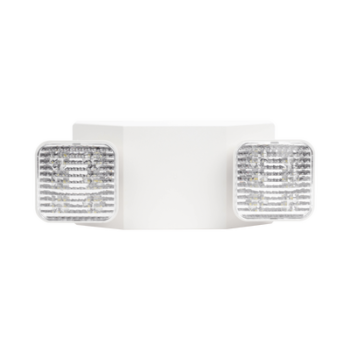 Luz LED de Emergencia / Doble LED 1W / 150 Lúmenes / Voltaje Universal 127-277 VAC / Batería Ni-Cd 3.6V 900mAh / UL 5VA / 90 min Autonomía