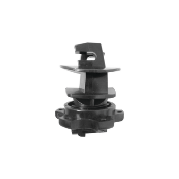 Aislador de Paso para Varilla 6-14 mm / Rosca Uso Rudo / Resina Virgen / Proteccion UV / Cercas Electrificadas