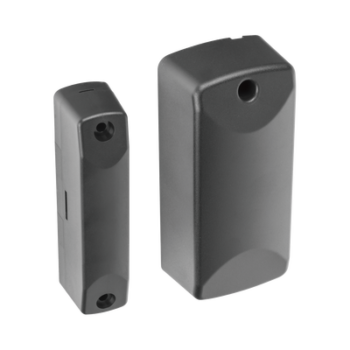 Sensor Magnético Inalámbrico para Exterior / IP56 / Gap 7.5 cm / Entrada Auxiliar NC/C/NO / -40°C a 60°C / Batería 10 Años / 345 MHz