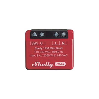 Automatización e Intrusión SHELLY SHELLY1PMMINIGEN3