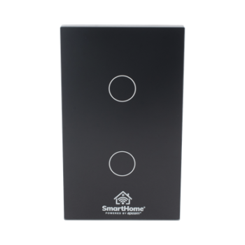 (Wifi) Apagador switch inalámbrico WIFI, control de 2 regresos de carga, 110V