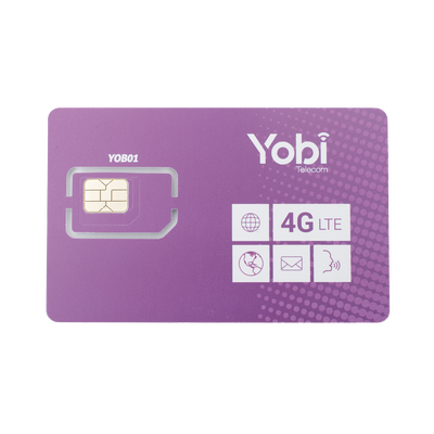 SIMS de Datos  YOBI SIM10GBYOBI