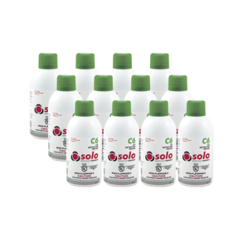 Paquete De 12 Latas De Gas Genuino De Monóxido De Carbono CO De Uso Manual o Dispensadores SOLO-330/SOLO-332