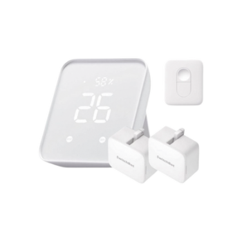 KIT Controlador HUB principal para dispositivos SwitchBot, Señal Wifi y BLUETOOTH, incluye 2 pulsadores y 1 control remoto