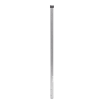 Poste de ESQUINA para Cerca Electrificada. Tubo Galvanizado cal. 18 de 1" Diam. y 0.8m Alto con Tapón, ideal para 3 Aisladores