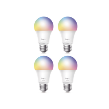 Kit 4 Focos WIFI Multicolor, Intensidad y Color Regulables, Comandos de Voz Mediante Amazon Alexa/Google Assisten