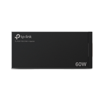 Inyector PoE++ (60W) / Gigabit 802.3 af/at/bt / 2 puerto 10/100/1000 Mbps / Plug and Play / Fuente alimientación Integrada