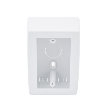 Caja de Registro Universal, Color Blanco de PVC Auto Extinguible (7902-02001)