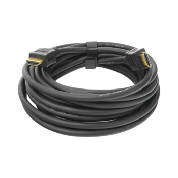 Cable HDMI de 5 Metros (16.40 pies) (High Speed) / Resolución 4K / Soporta Canal de Retorno de Audio (ARC)/ Soporta 3D / Blindado para Reducir Interferencia / Chapado en Oro / Alta Resistencia y Durabilidad.