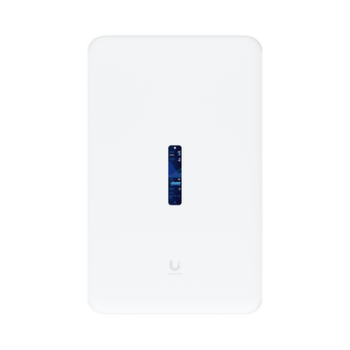 Dream Wall Cloud Gateway 10G Diseñado para Montaje en Pared con WiFi 6 Integrado, Switch PoE de Alta Potencia y Compatibilidad Total con Aplicaciones UniFi