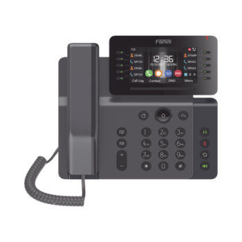 Teléfono IP Empresarial Esencial WiFi / Bluetooth, 20 líneas SIP, pantalla a color 4.3" ajustable, PoE, puertos Gigabit, conferencia local de 6 vías.