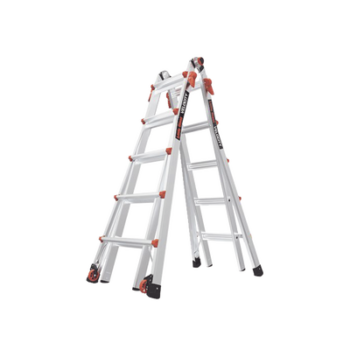 Escalera Multi-Posiciones de 6.7 m (22') para Suelos Inclinados o con Desniveles.
