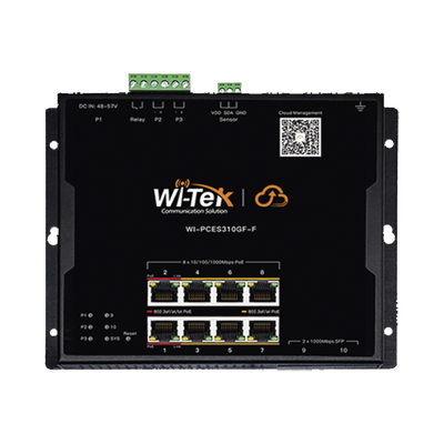 Switches PoE  WI-TEK WI-PCES310GF-F