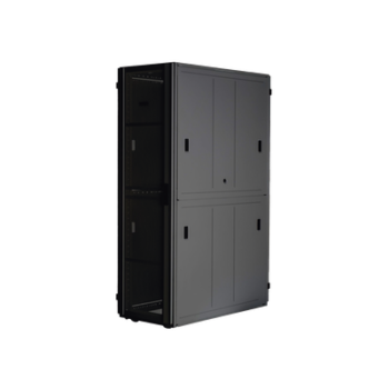 Gabinete FlexFusion™ XGL (Light) para Centros de Datos, 42 UR, 600 mm de Ancho, 1200 mm de Profundidad, Fabricado en Acero, Color Negro