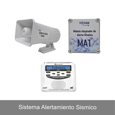 Botones de Pánico  YONUSA YKIT-SISMICO