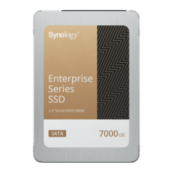 SSD SATA de 2,5" Serie Enterprise | 7000 GB | Alto Rendimiento Estable | Resistencia Empresarial | Protección de Datos Integral | Análisis de Vida Útil | Compatibilidad con Synology DSM | Garantía de 3 Años.