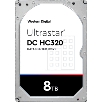 Disco Duro Enterprise 8 TB / Wester Digital (WD) / Serie Ultrastar / Recomendado para Data Center y NVRs de Alta Capacidad / Alto Performace